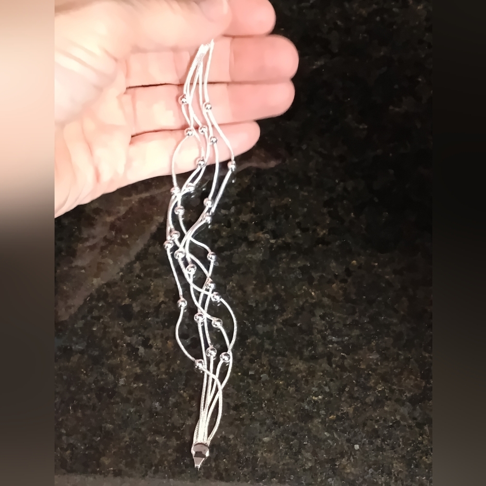 Elegant 925 Sterling Silver Bracelet